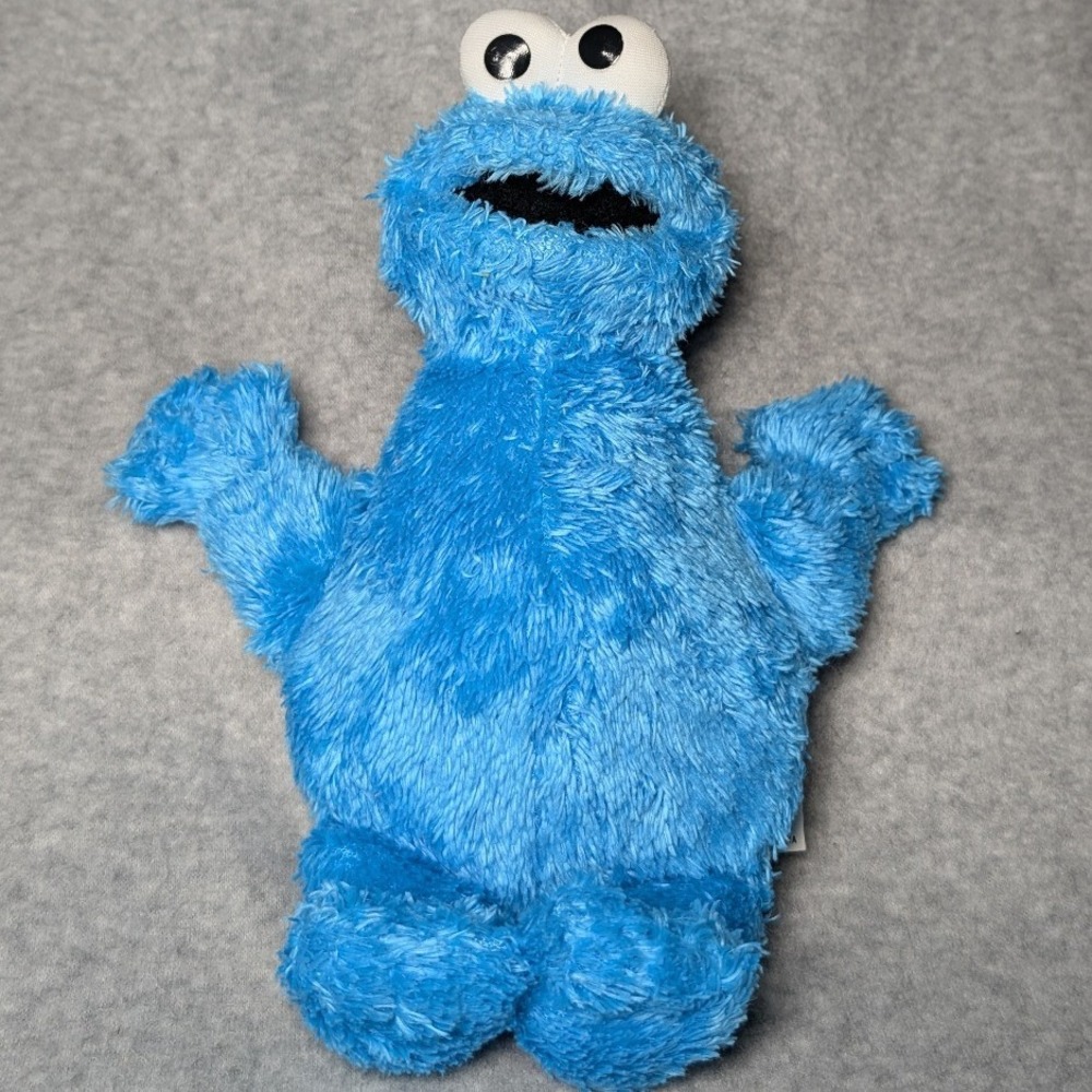 Hasbro Cookie Monster Plush Toy Kids Blue 2013 Sesame Street